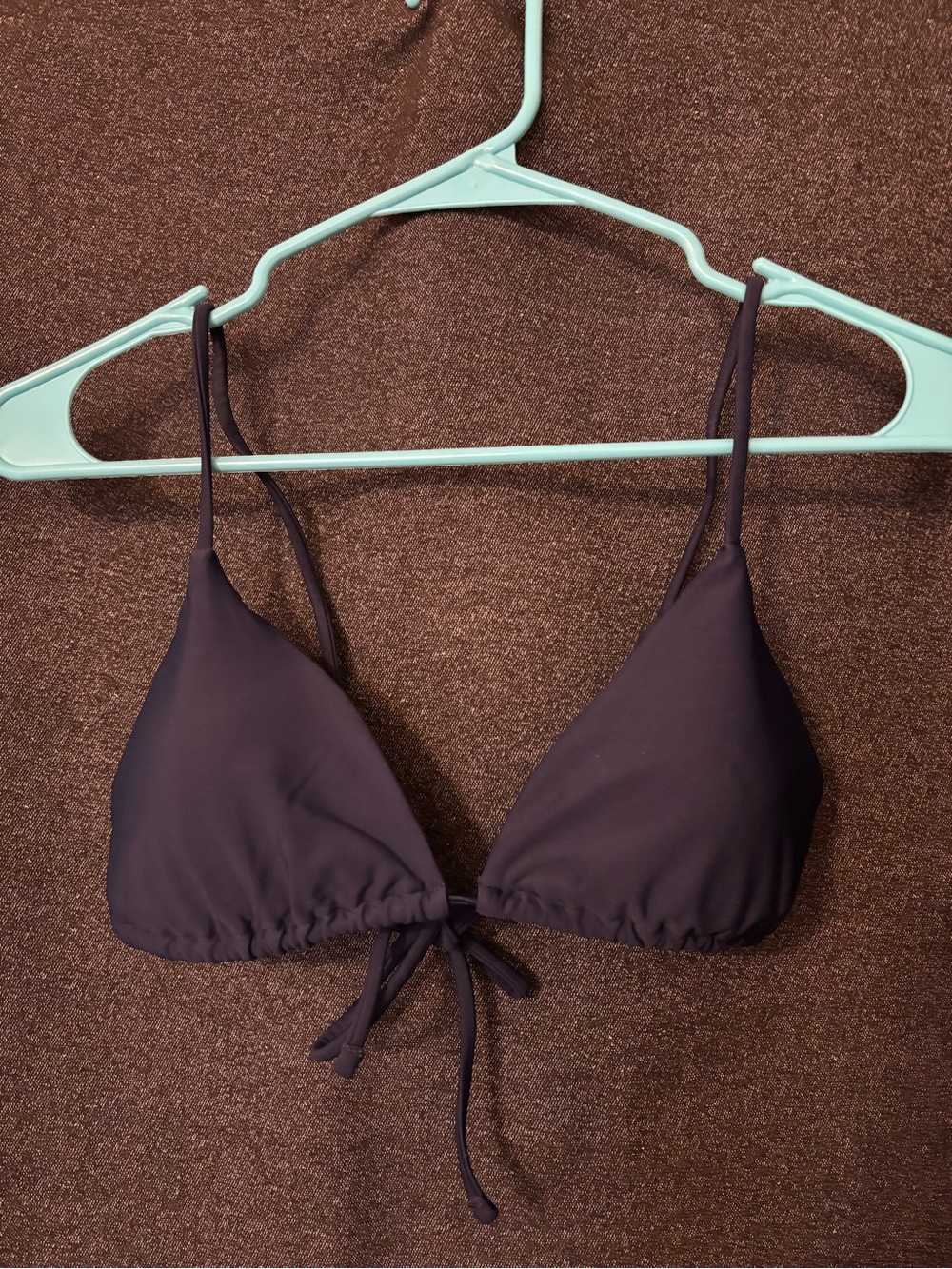 Summersalt string bikini top navy 6/8